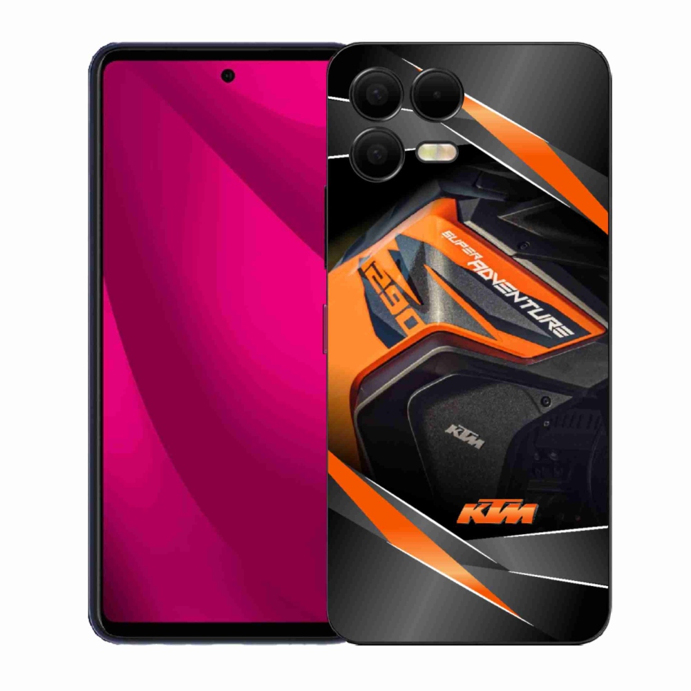 Gélový kryt mmCase na T-Mobile T Phone 3 Pro - motorka ktm