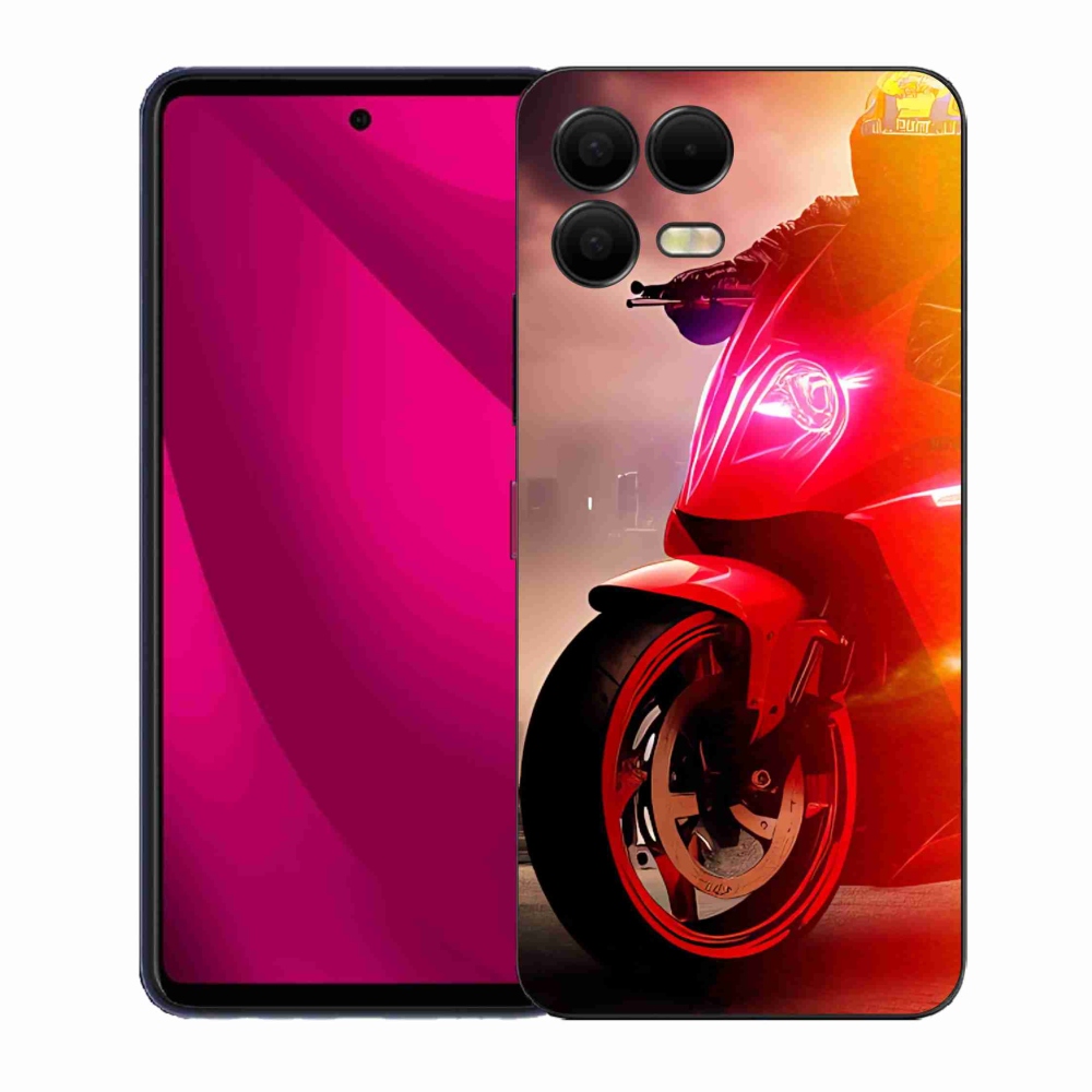 Gélový kryt mmCase na T-Mobile T Phone 3 Pro - motorka
