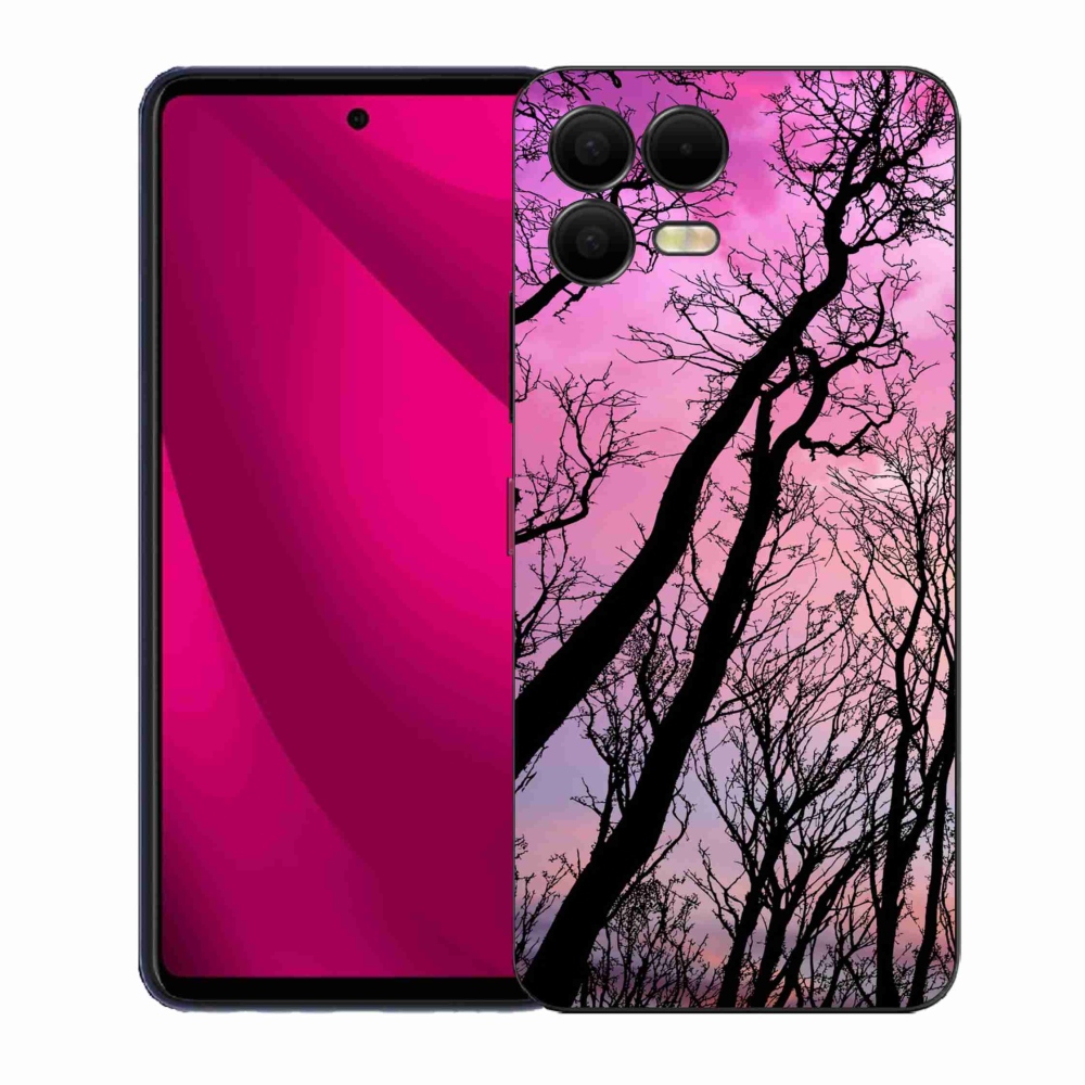 Gélový kryt mmCase na T-Mobile T Phone 3 Pro - opadané stromy