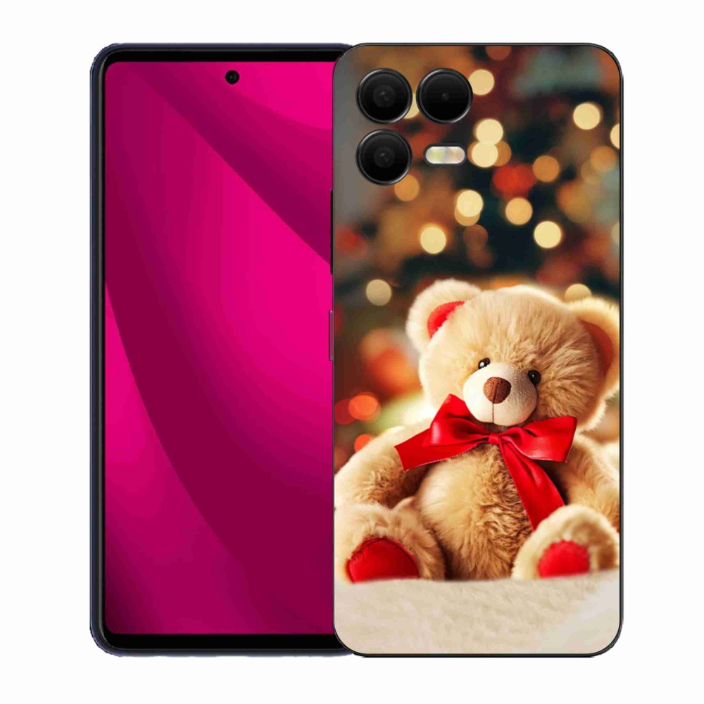 Gélový kryt mmCase na T-Mobile T Phone 3 Pro - plyšový medvedík