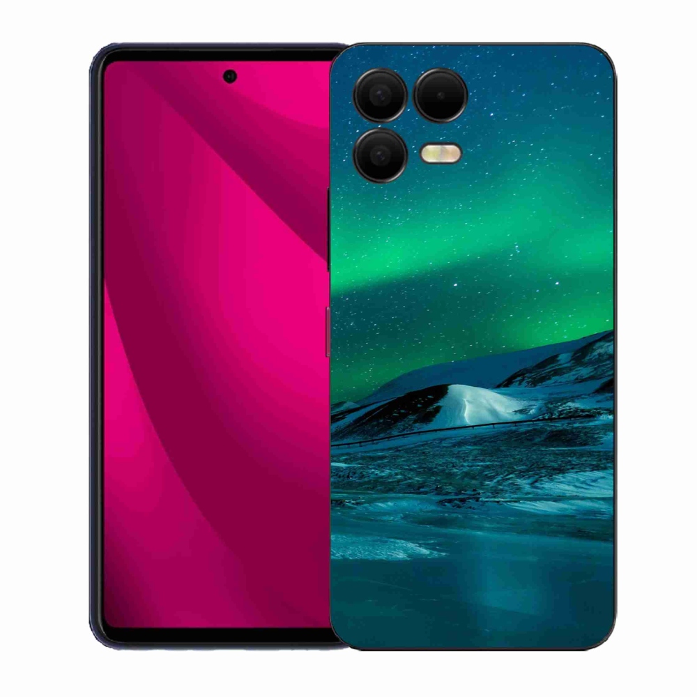 Gélový kryt mmCase na T-Mobile T Phone 3 Pro - polárna žiara