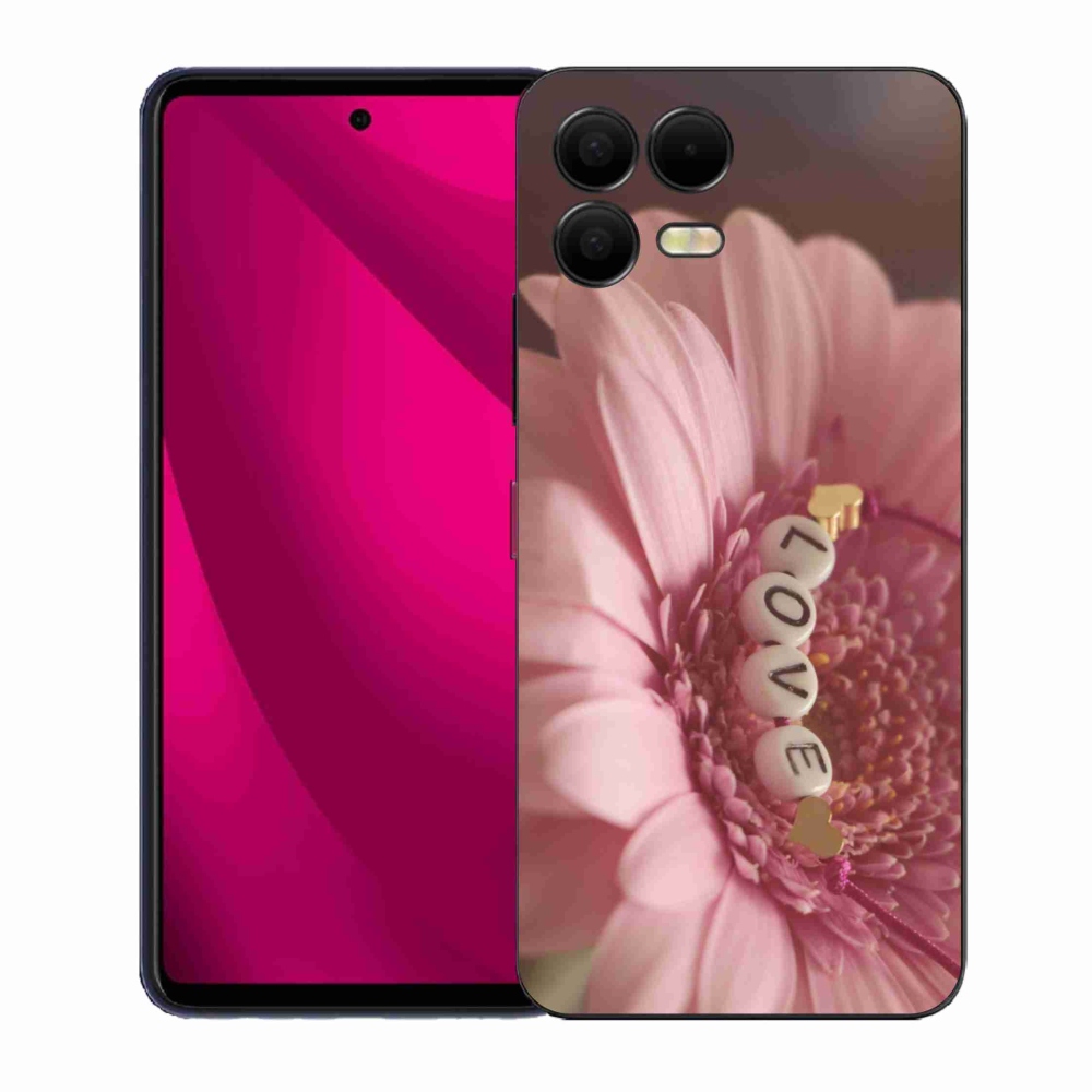 Gélový kryt mmCase na T-Mobile T Phone 3 Pro - prívesok love
