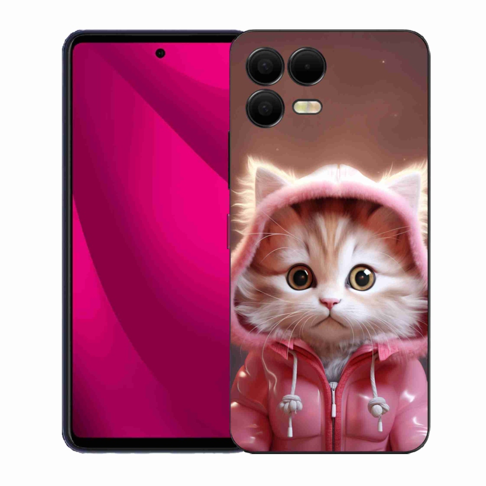 Gélový kryt mmCase na T-Mobile T Phone 3 Pro - roztomilé mačiatko 3