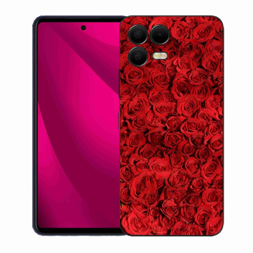 Gélový kryt mmCase na T-Mobile T Phone 3 Pro - ruža