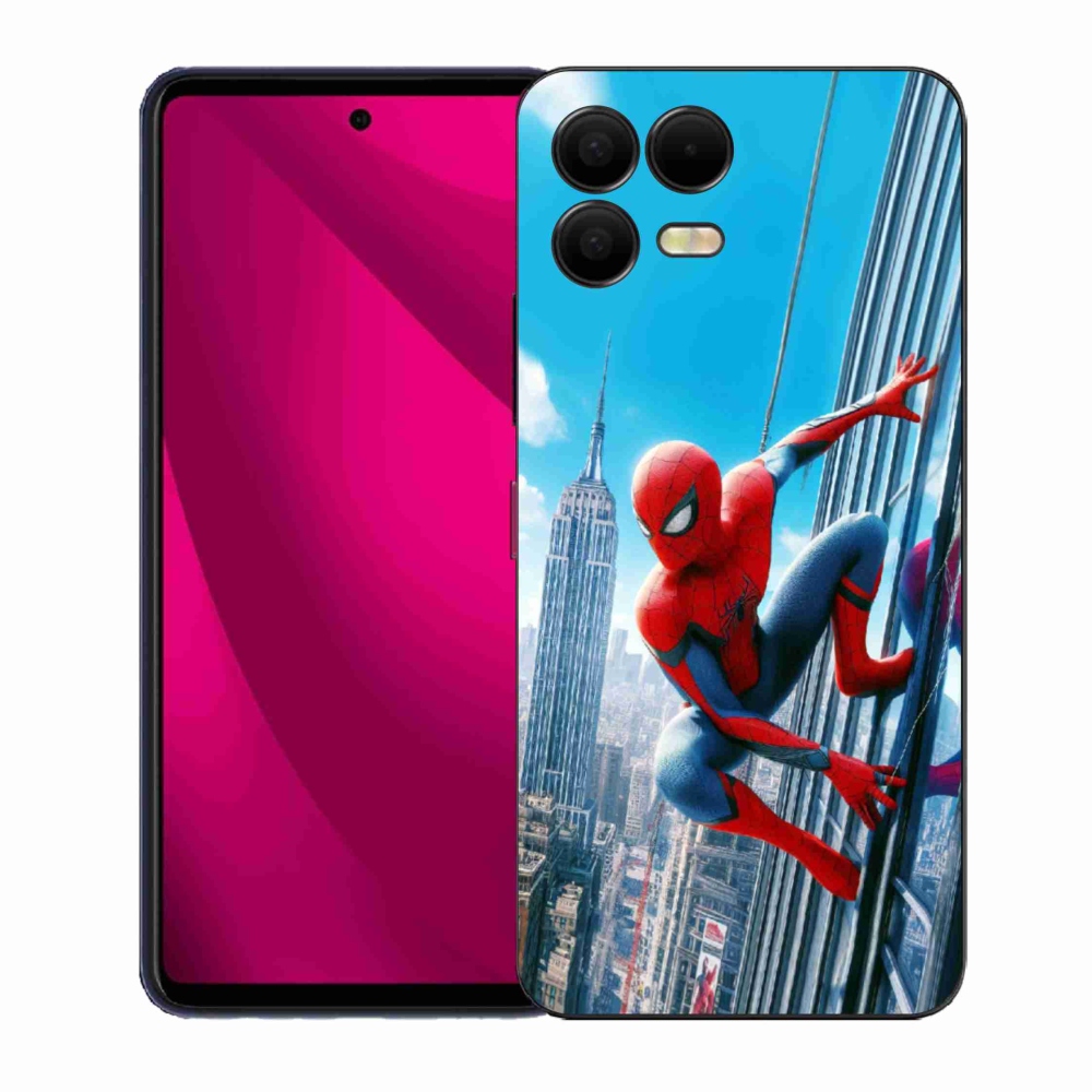 Gélový kryt mmCase na T-Mobile T Phone 3 Pro - spiderman