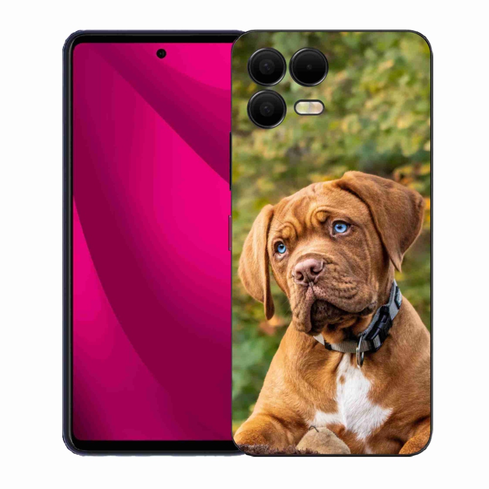 Gélový kryt mmCase na T-Mobile T Phone 3 Pro - šteňa
