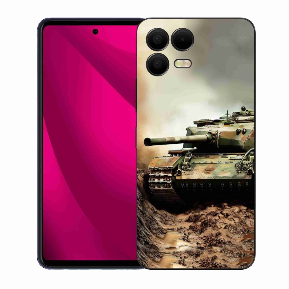 Gélový kryt mmCase na T-Mobile T Phone 3 Pro - tank
