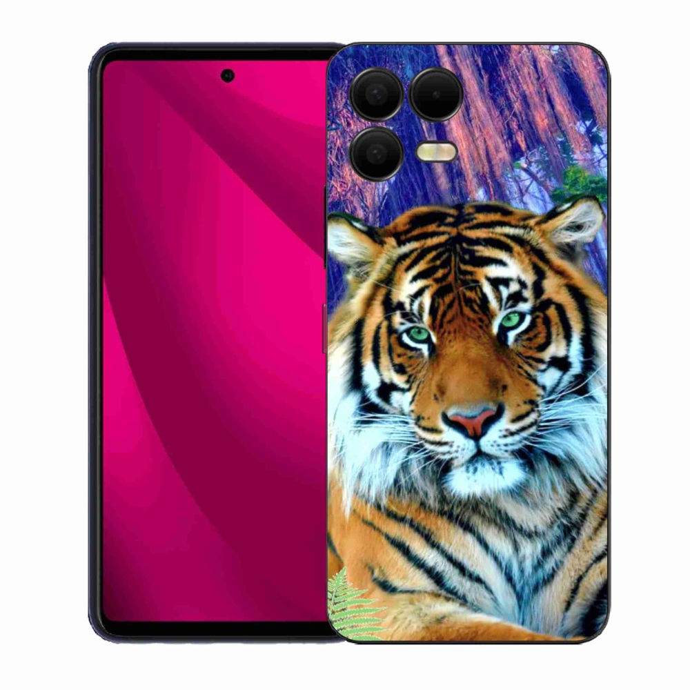 Gélový kryt mmCase na T-Mobile T Phone 3 Pro - tiger