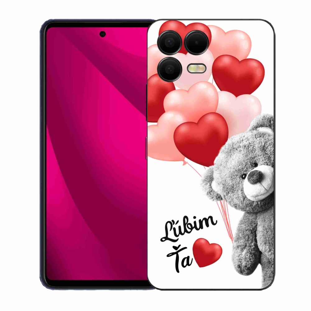 Gélový kryt mmCase na T-Mobile T Phone 3 Pro - ľúbim ťa sk