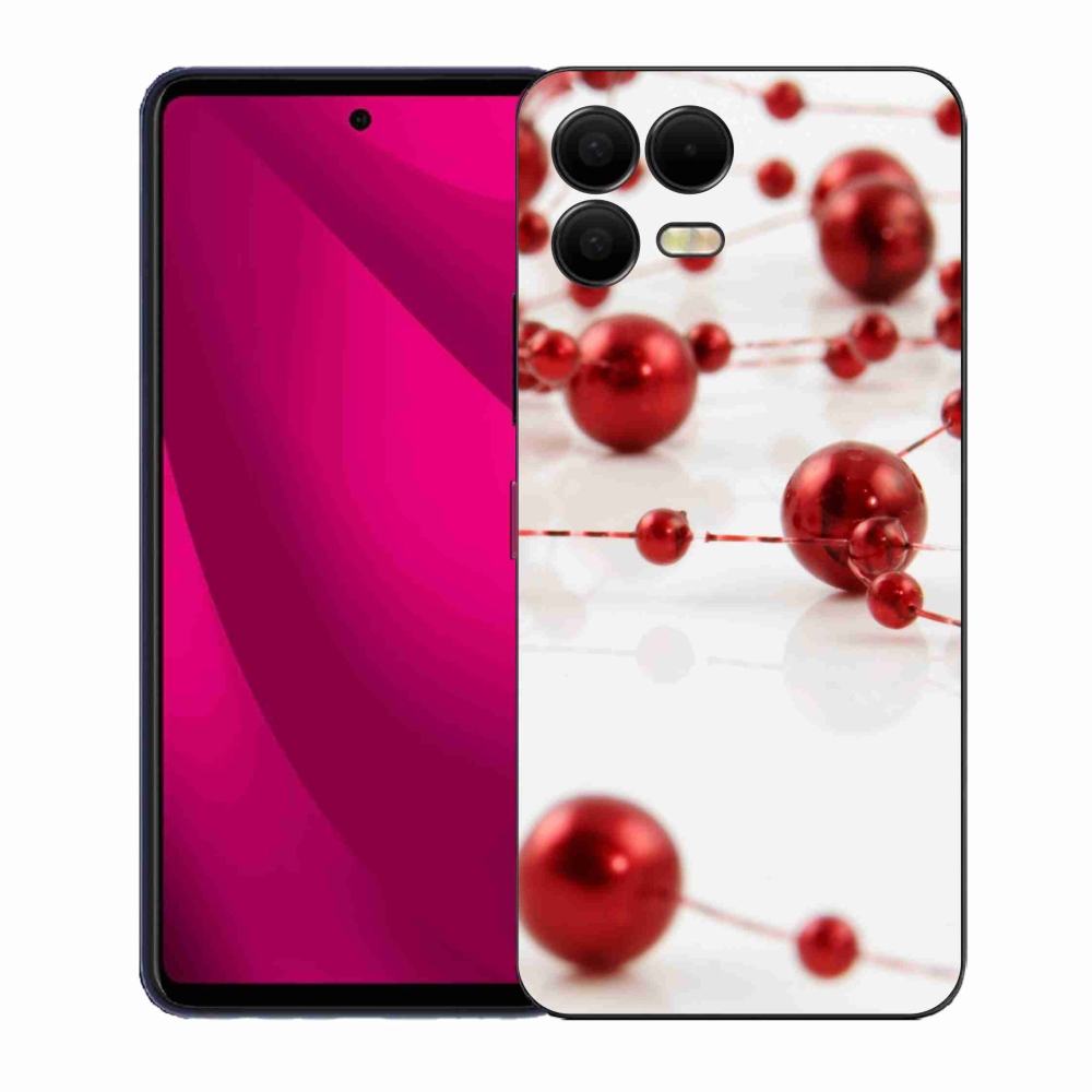 Gélový kryt mmCase na T-Mobile T Phone 3 Pro - vianočná reťaz