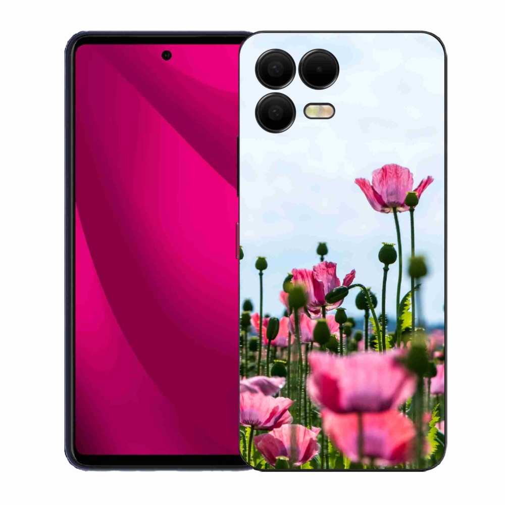 Gélový kryt mmCase na T-Mobile T Phone 3 Pro - vlčí mak