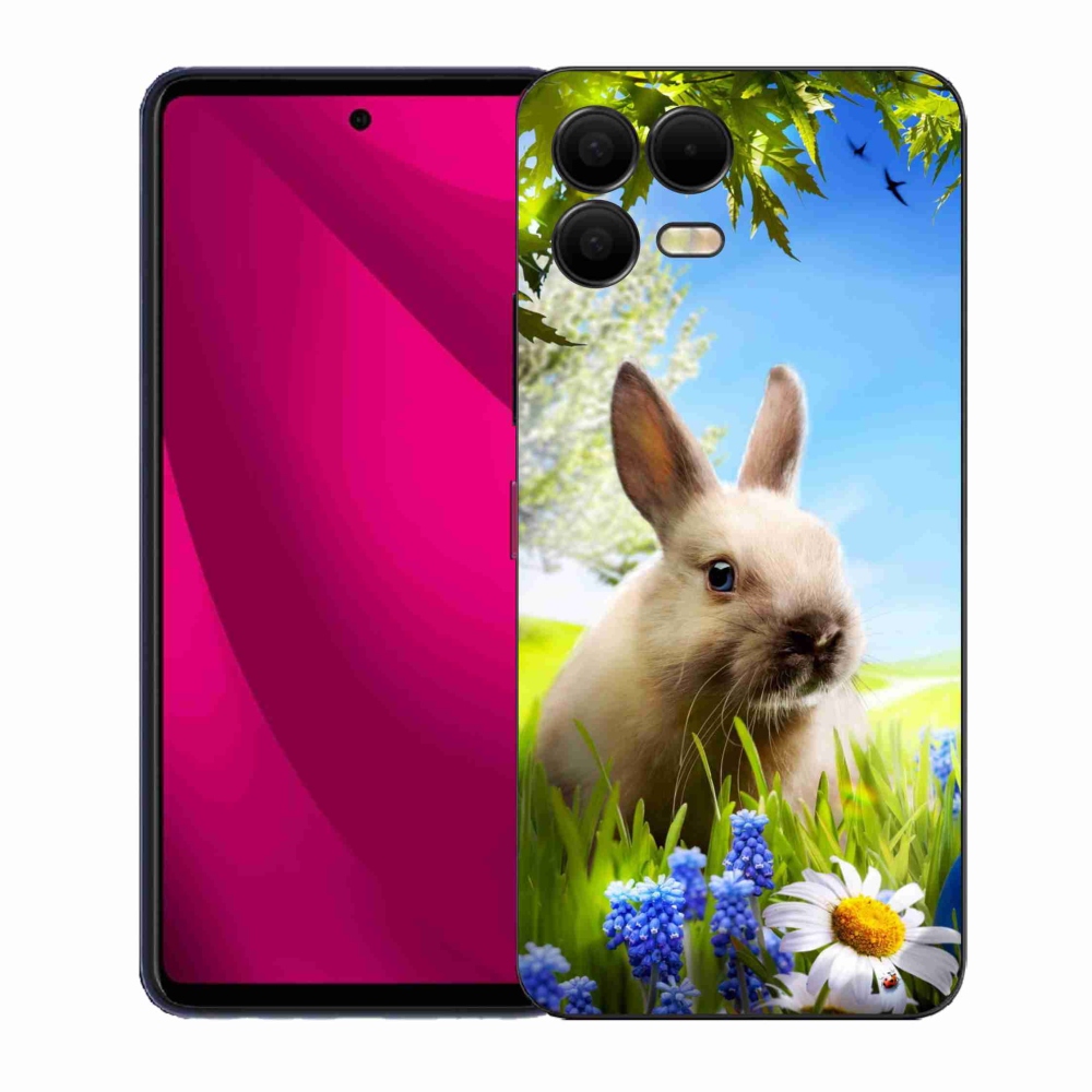 Gélový kryt mmCase na T-Mobile T Phone 3 Pro - zajačik