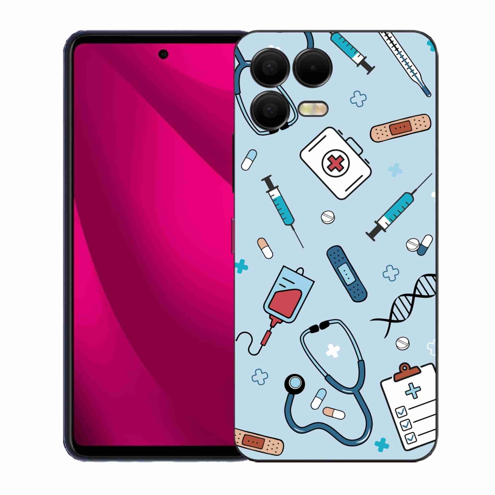 Gélový kryt mmCase na T-Mobile T Phone 3 Pro - zdravotníctvo 1