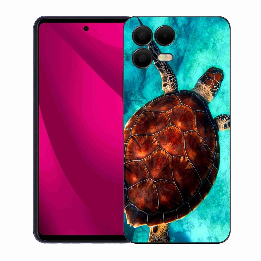 Gélový kryt mmCase na T-Mobile T Phone 3 Pro - korytnačka