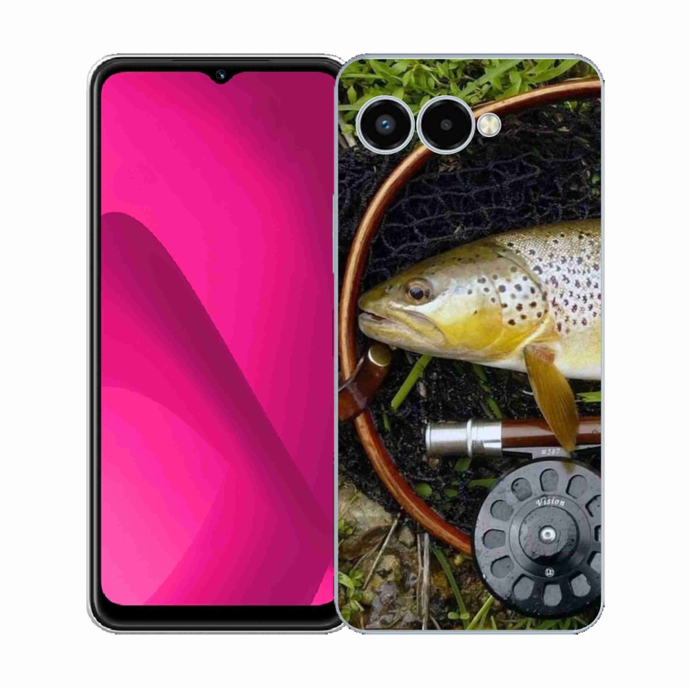 Gélový kryt mmCase na T-Mobile T Phone 3 - pstruh 2