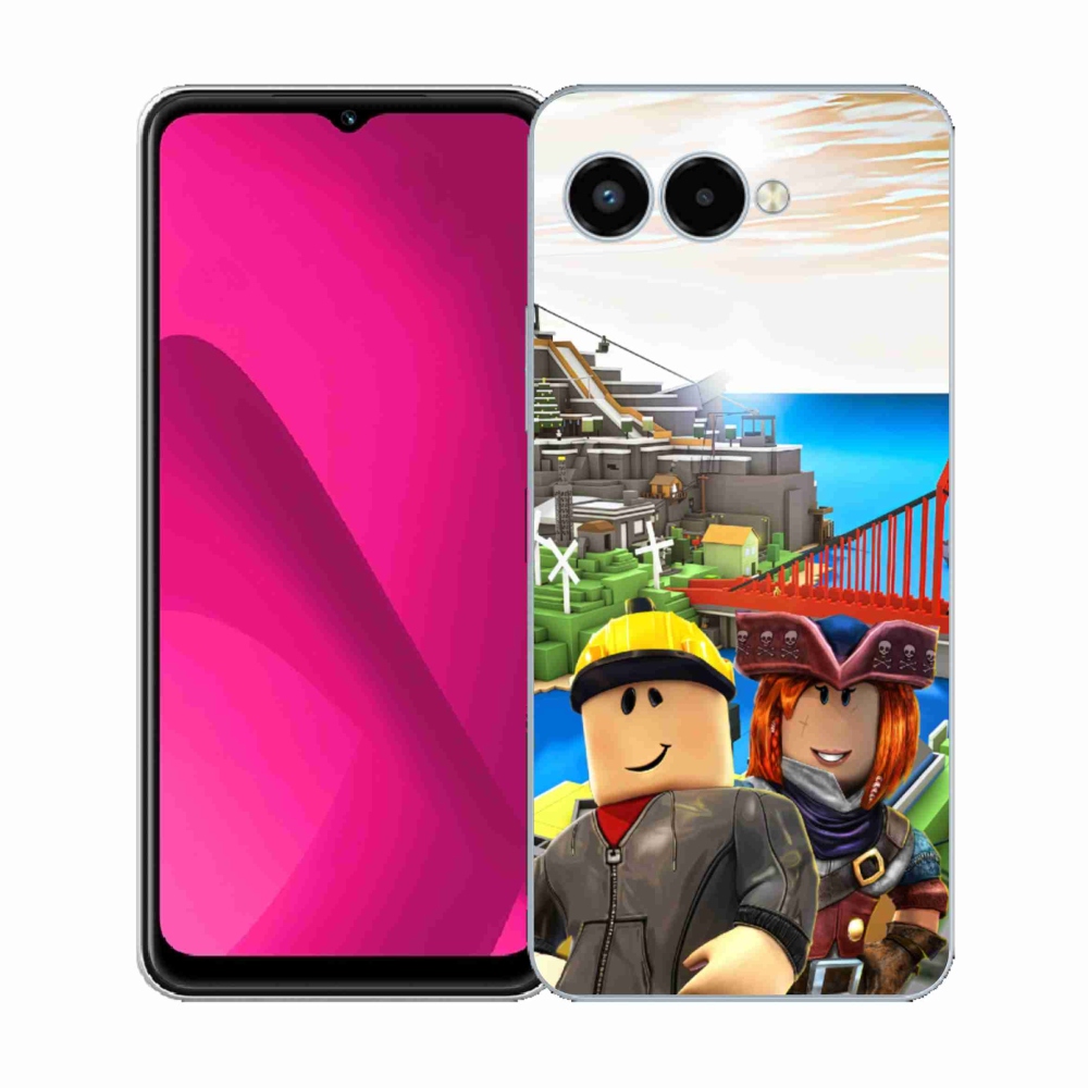 Gélový kryt mmCase na T-Mobile T Phone 3 - roblox 1