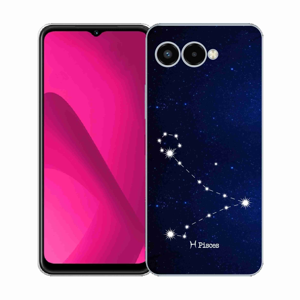 Gélový kryt mmCase na T-Mobile T Phone 3 - súhvezdie Ryby