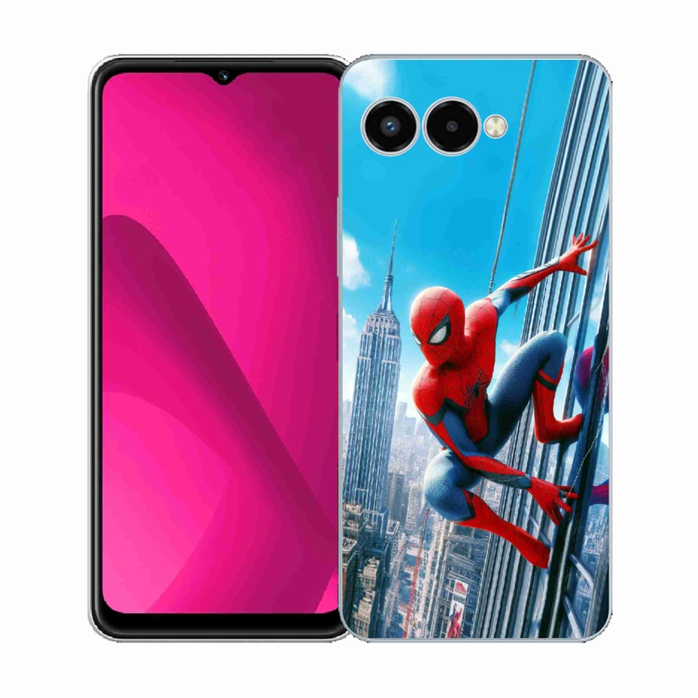 Gélový kryt mmCase na T-Mobile T Phone 3 - spiderman