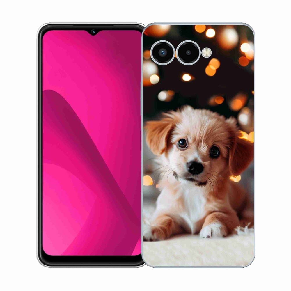 Gélový kryt mmCase na T-Mobile T Phone 3 - šteniatko