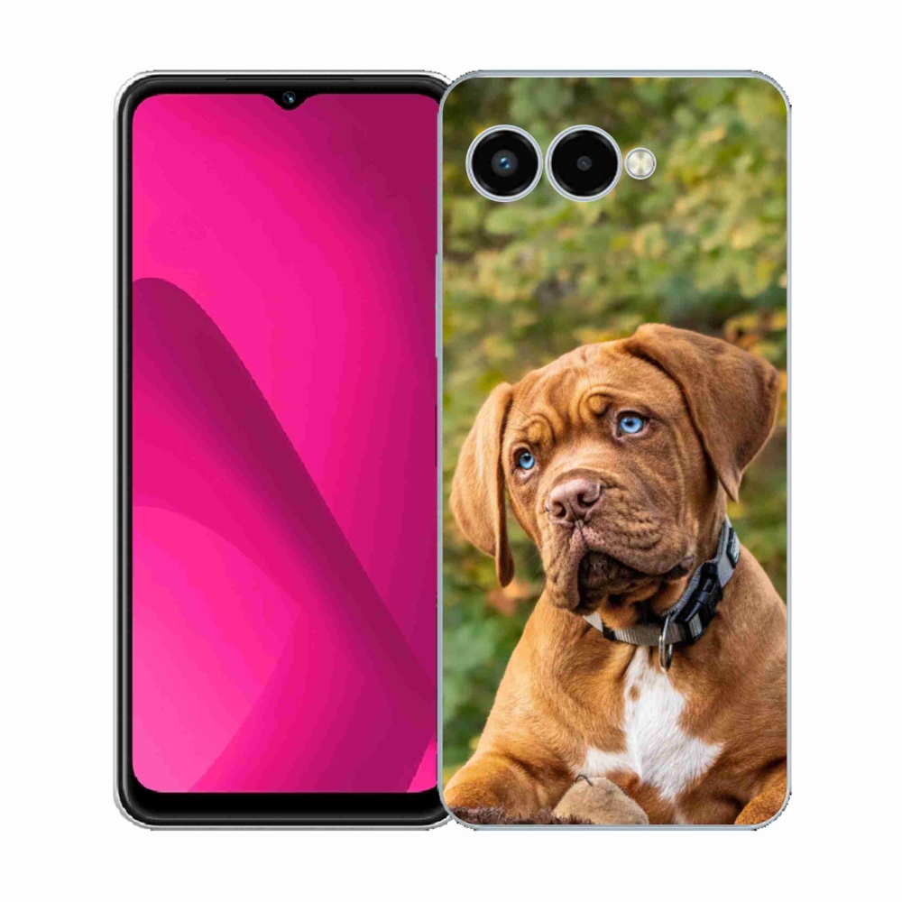 Gélový kryt mmCase na T-Mobile T Phone 3 - šteňa