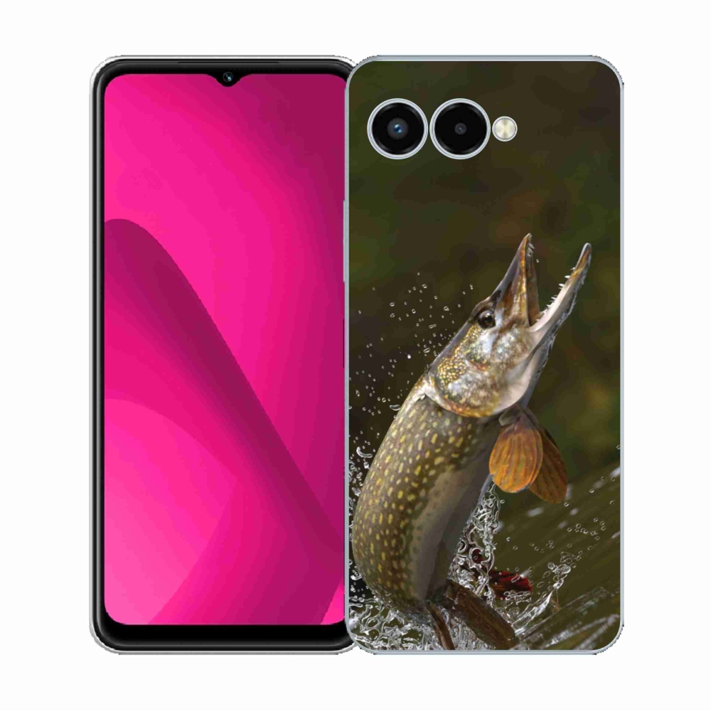 Gélový kryt mmCase na T-Mobile T Phone 3 - šťuka