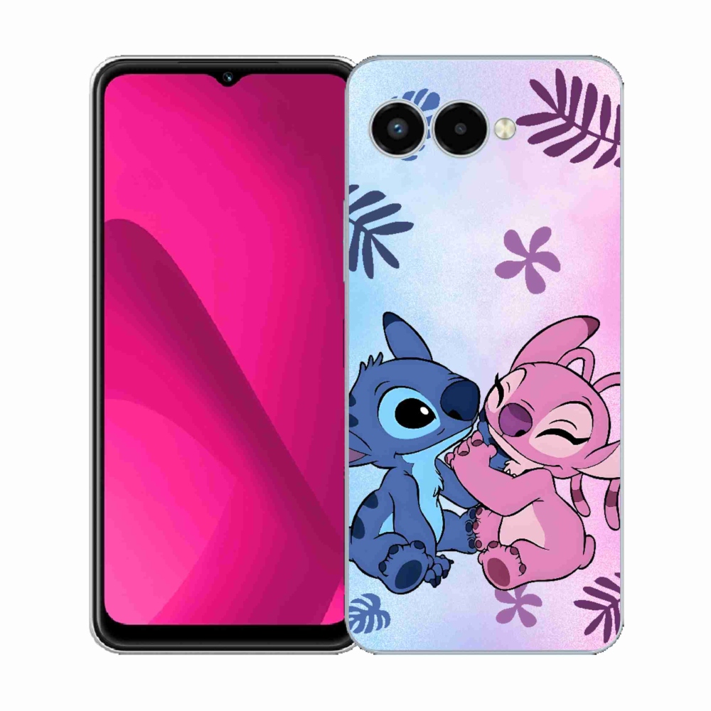 Gélový kryt mmCase na T-Mobile T Phone 3 - stitch 2
