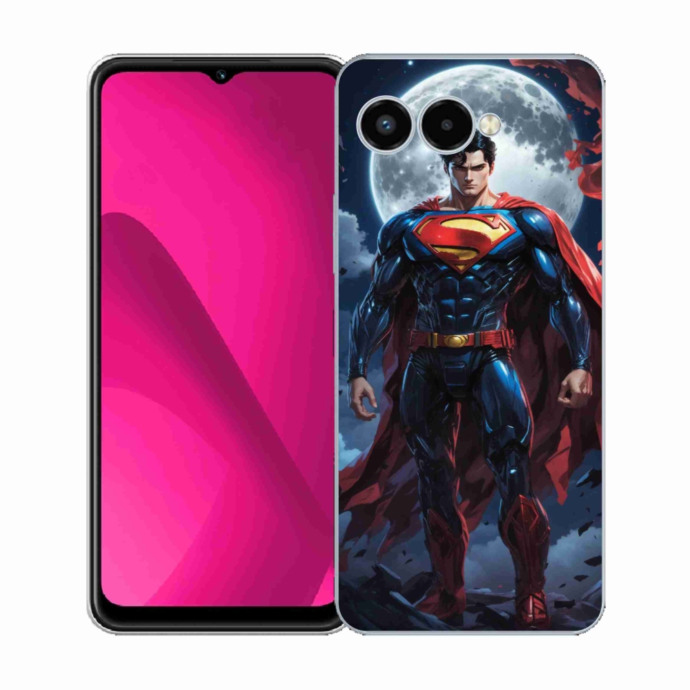 Gélový kryt mmCase na T-Mobile T Phone 3 - superman