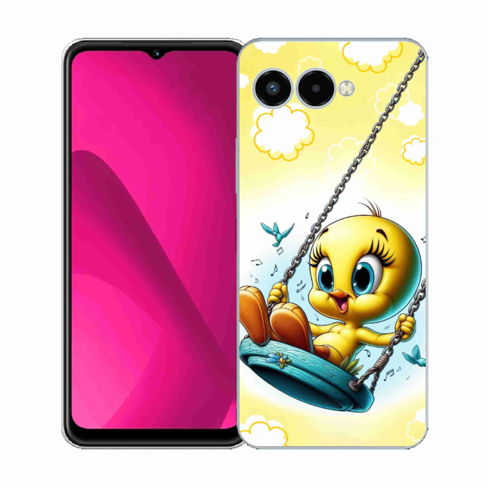 Gélový kryt mmCase na T-Mobile T Phone 3 - tweety