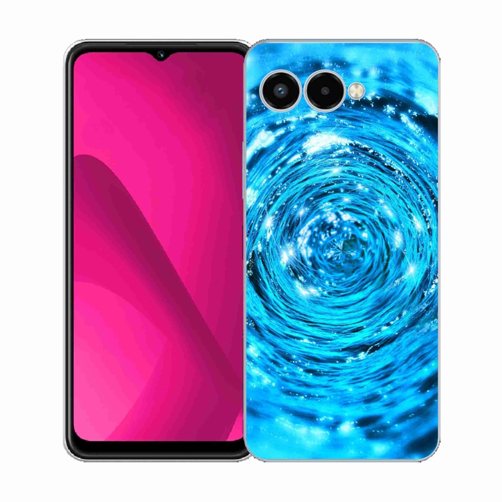 Gélový kryt mmCase na T-Mobile T Phone 3 - vodný vír