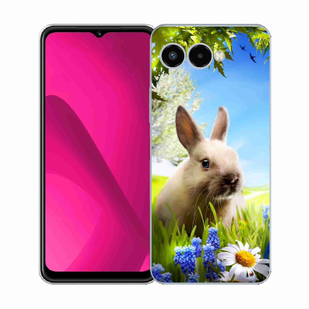Gélový kryt mmCase na T-Mobile T Phone 3 - zajačik