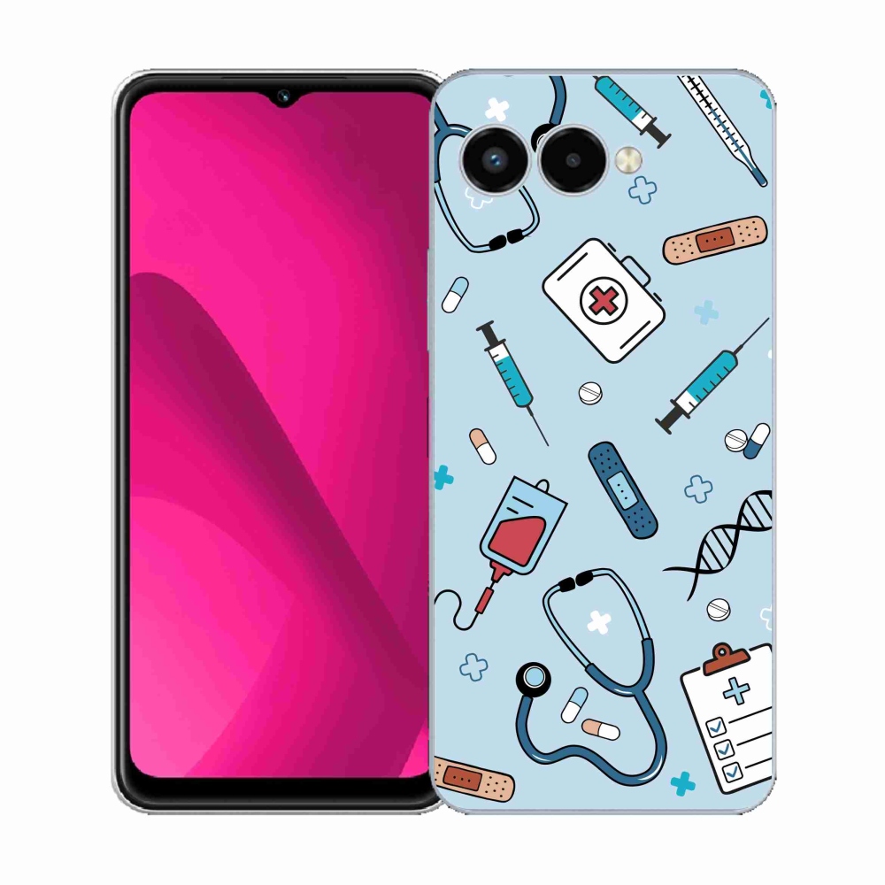 Gélový kryt mmCase na T-Mobile T Phone 3 - zdravotníctvo 1