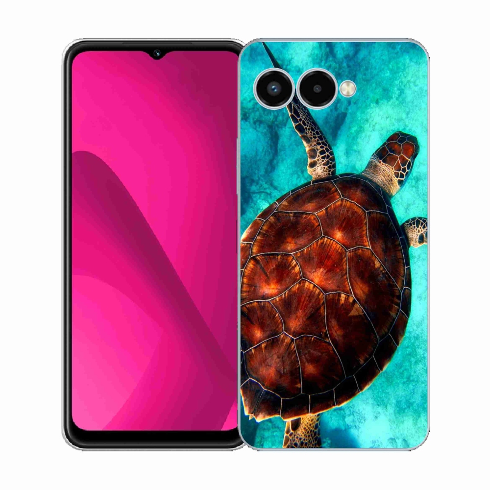 Gélový kryt mmCase na T-Mobile T Phone 3 - korytnačka