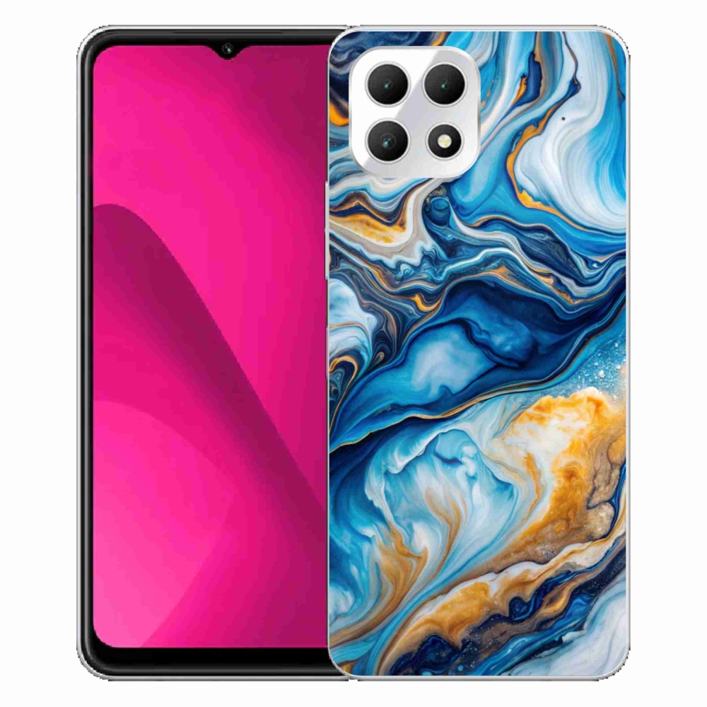 Gélový kryt mmCase na T phone 2 - abstraktný motív 34