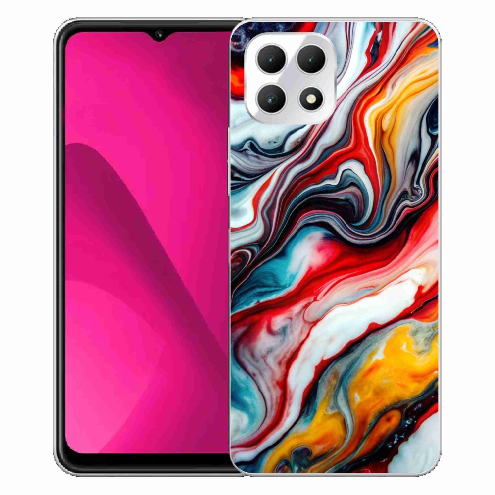 Gélový kryt mmCase na T phone 2 - abstraktný motív 35