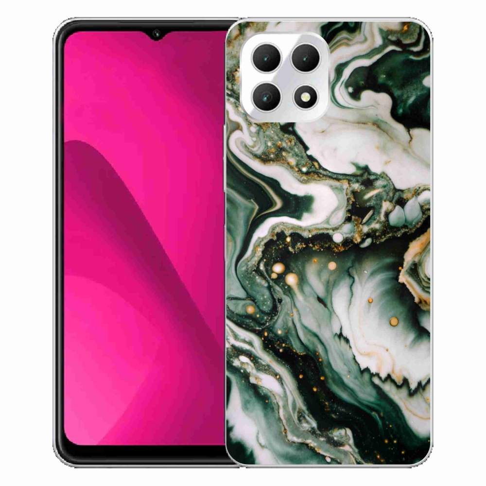 Gélový kryt mmCase na T phone 2 - abstraktný motív 38