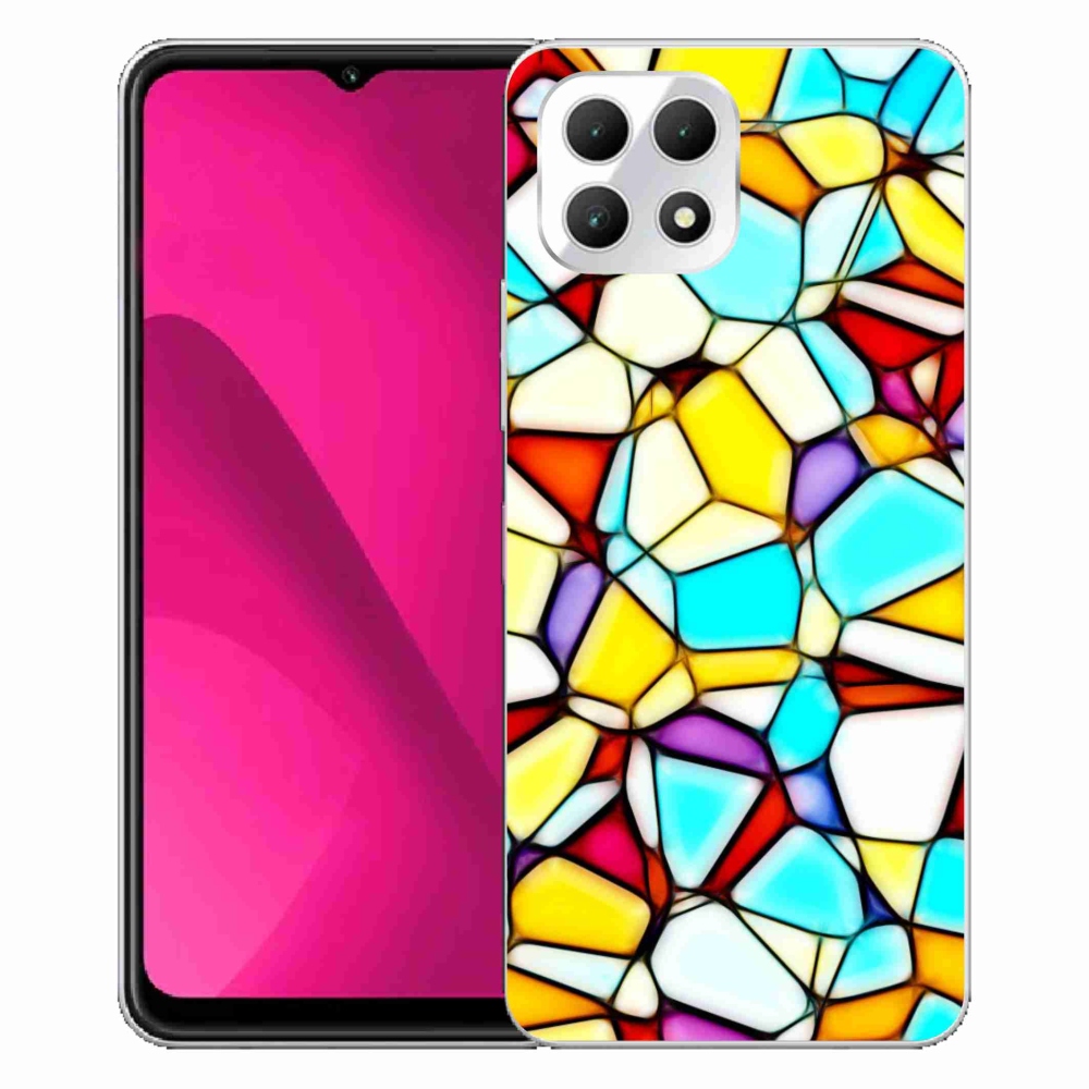 Gélový kryt mmCase na T phone 2 - abstraktný motív 40