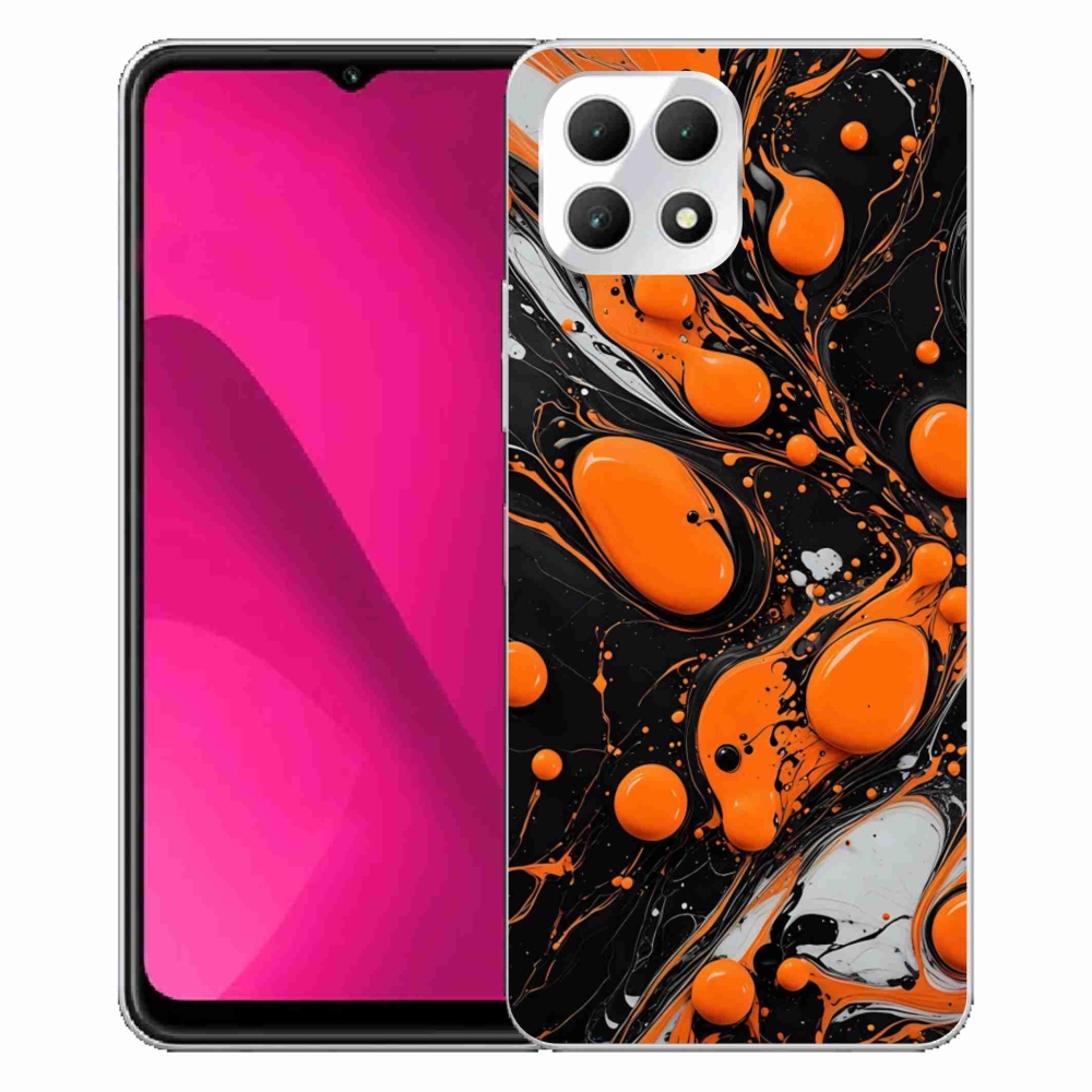 Gélový kryt mmCase na T phone 2 - abstraktný motív 41