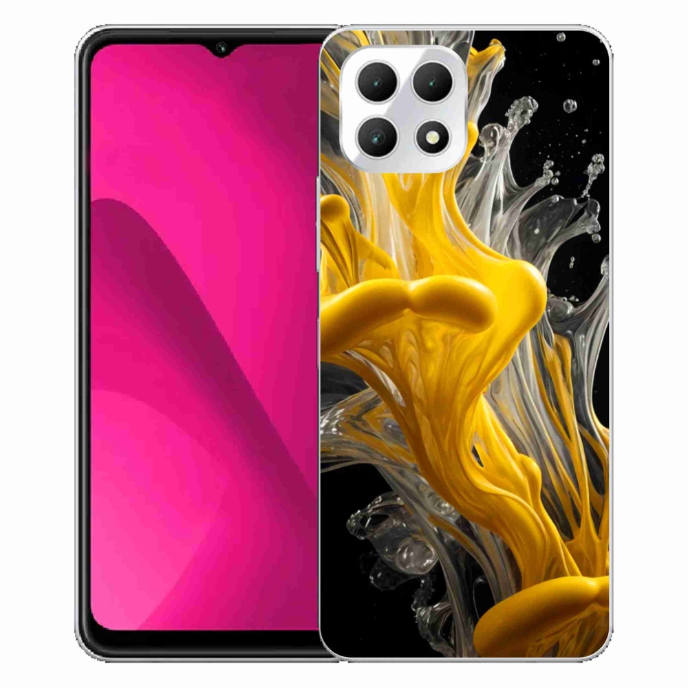 Gélový kryt mmCase na T phone 2 - abstraktný motív 48