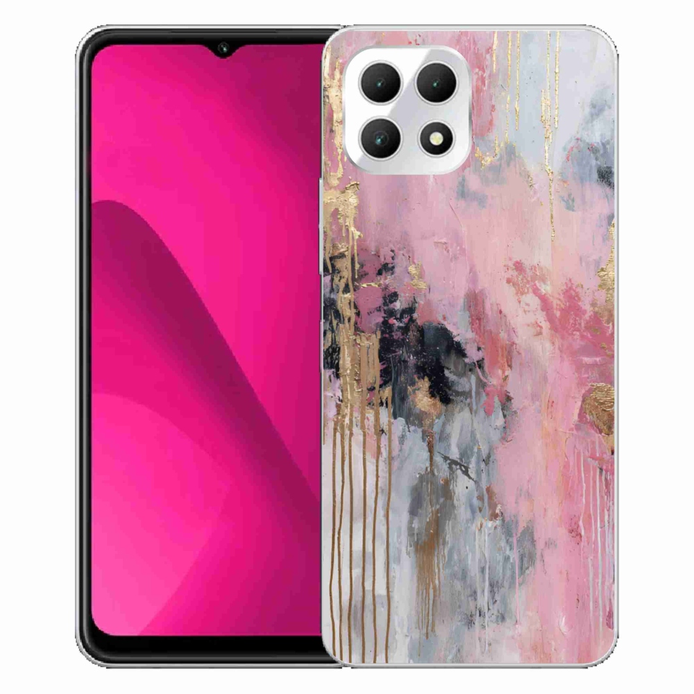Gélový kryt mmCase na T phone 2 - abstraktný motív 49