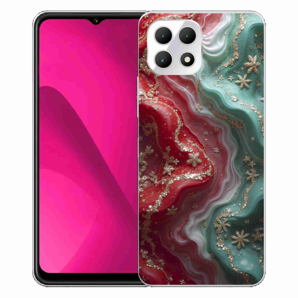 Gélový kryt mmCase na T phone 2 - abstraktný motív 54