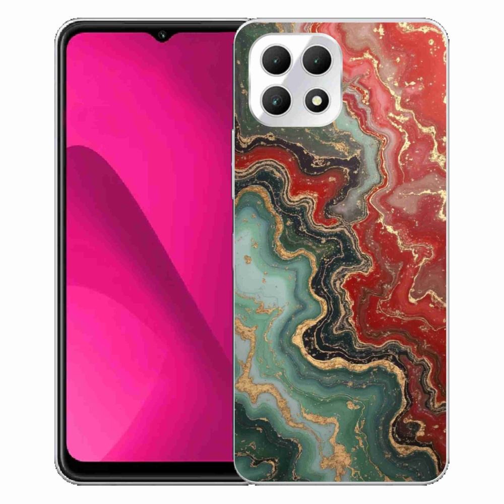 Gélový kryt mmCase na T phone 2 - abstraktný motív 55