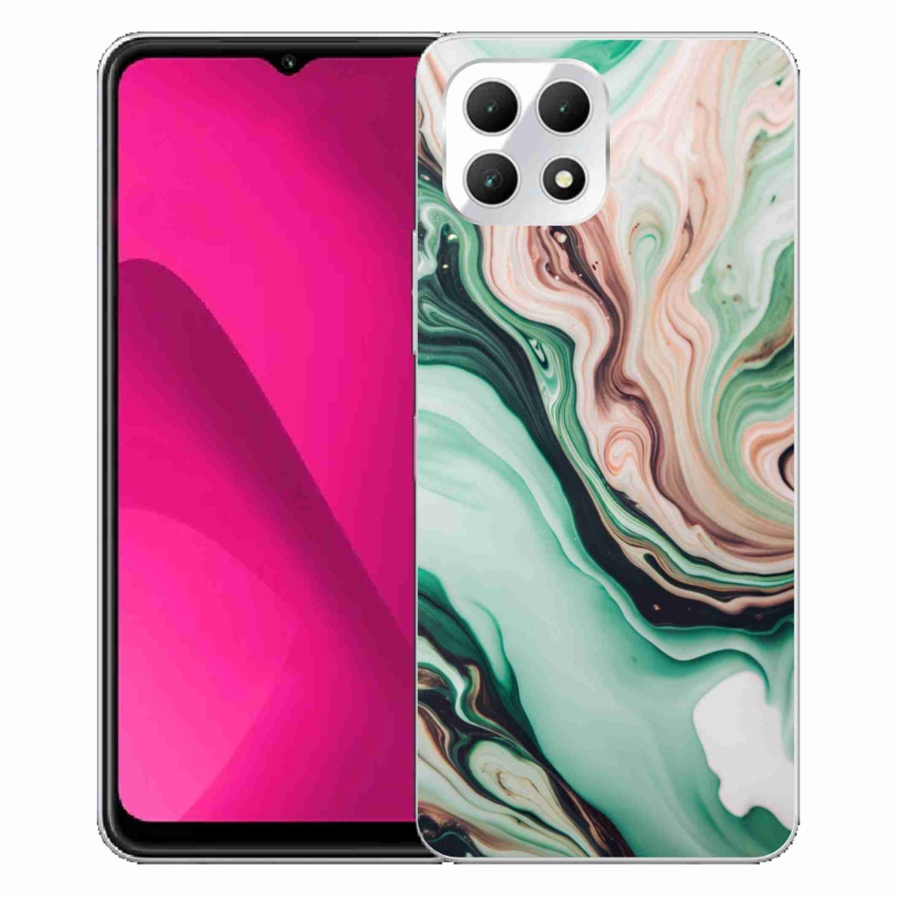 Gélový kryt mmCase na T phone 2 - abstraktný motív 62