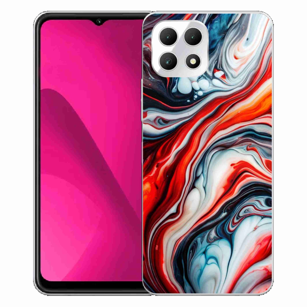 Gélový kryt mmCase na T phone 2 - abstraktný motív 63