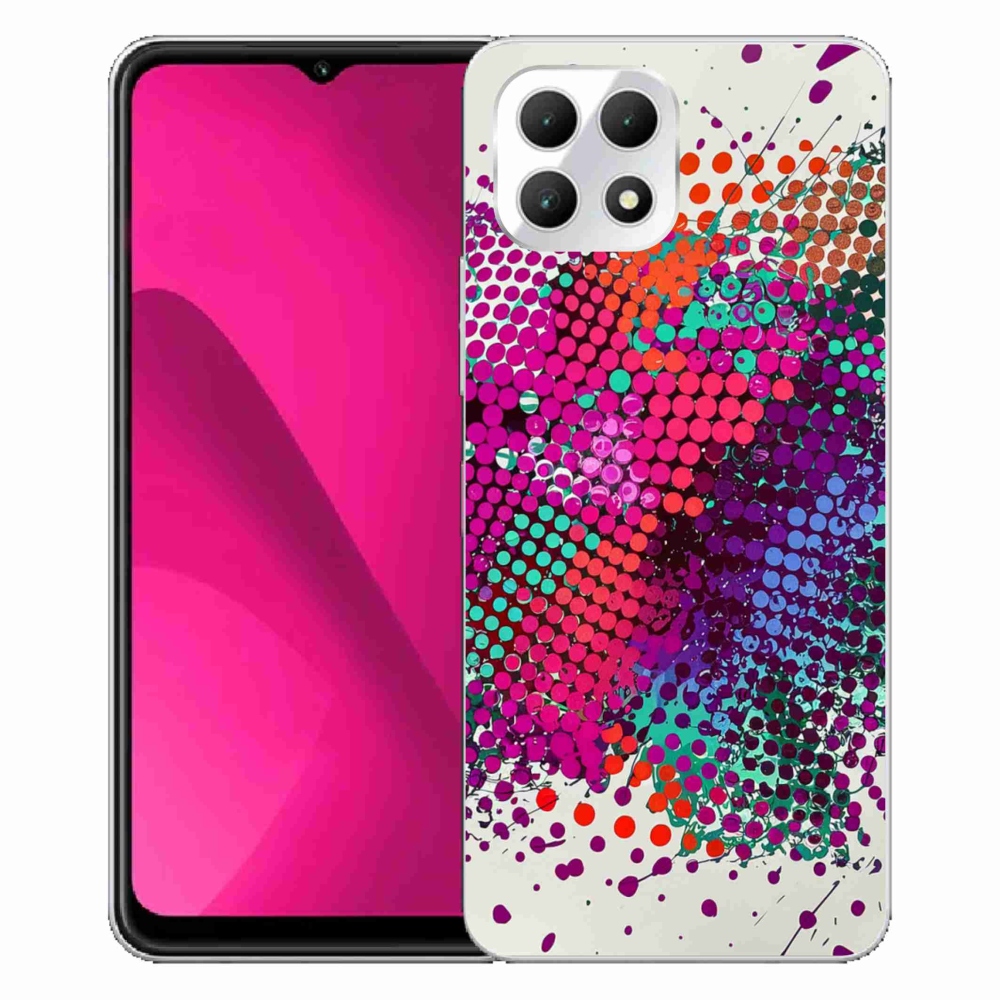 Gélový kryt mmCase na T phone 2 - abstraktný motív 65