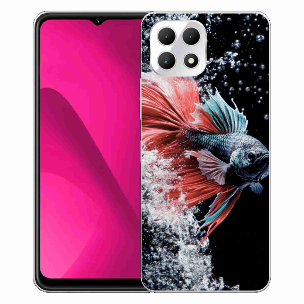 Gélový kryt mmCase na T phone 2 - bojovníčka pestrá