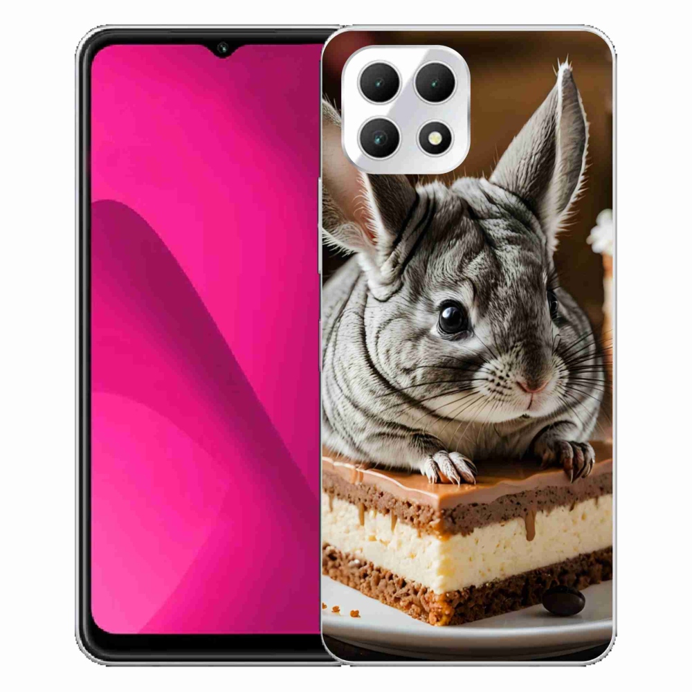 Gélový kryt mmCase na T phone 2 - činčila