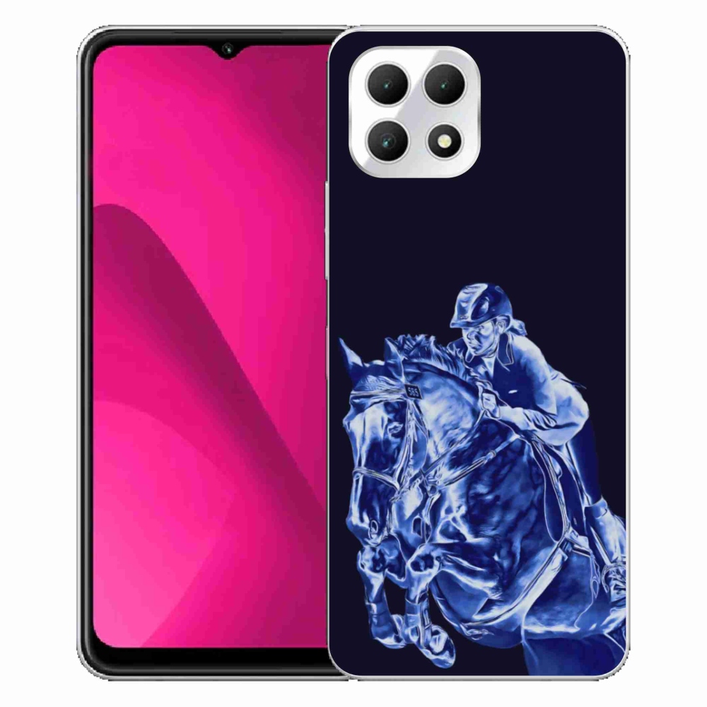 Gélový kryt mmCase na T phone 2 - dostihový kôň