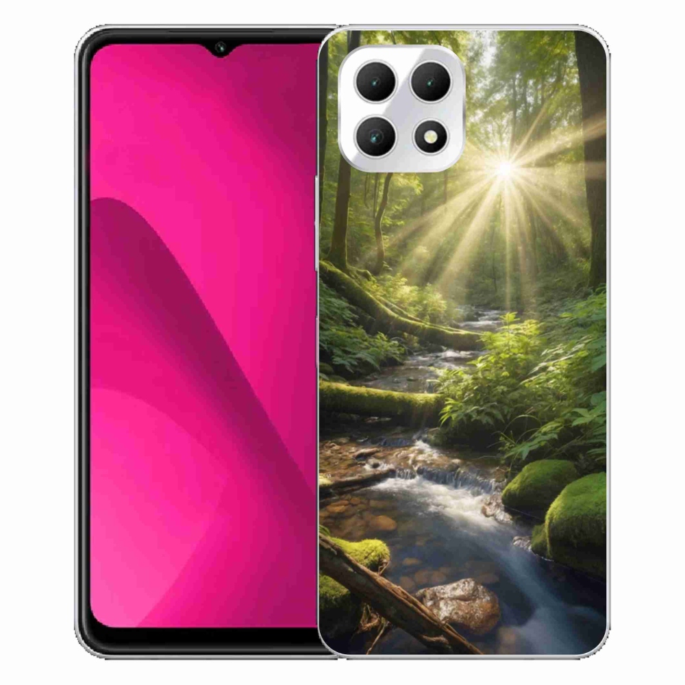 Gélový kryt mmCase na T phone 2 - hlbina lesa