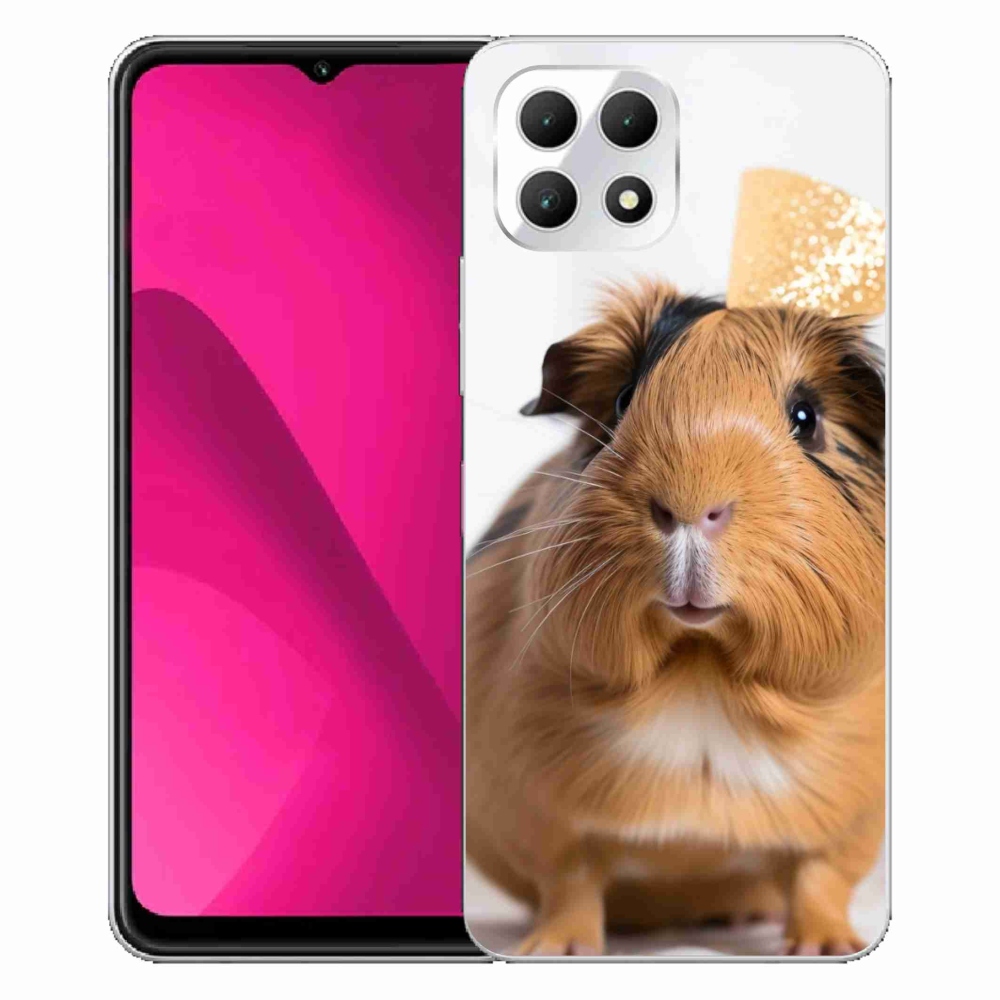 Gélový kryt mmCase na T phone 2 - hnedé morča