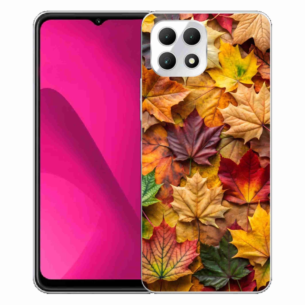 Gélový kryt mmCase na T phone 2 - javorové listy 2